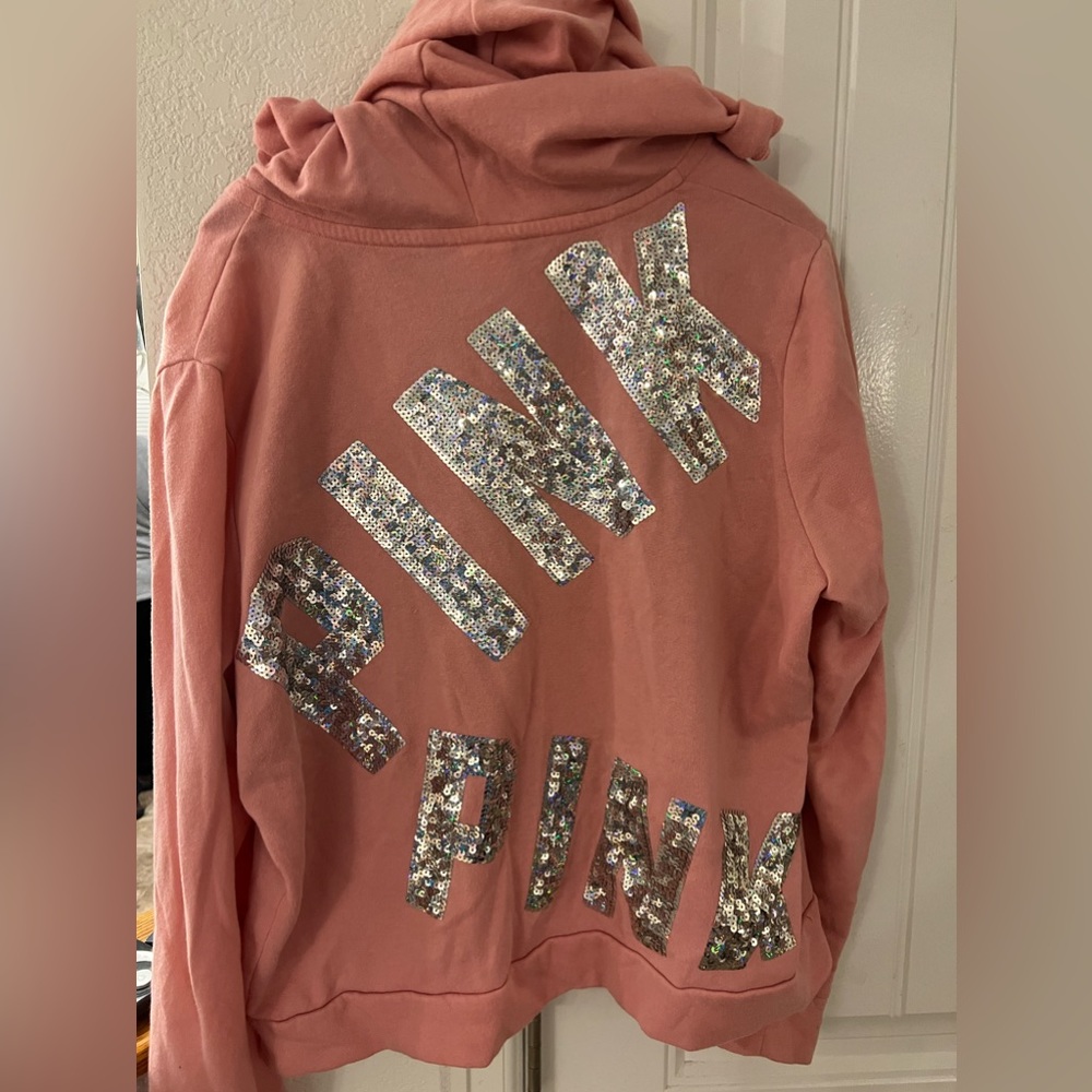 Glitter PINK Jacket Size L